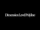 Dimension Level Polyline