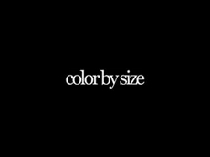 color by size