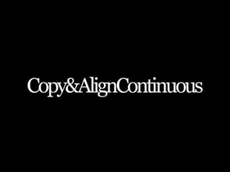 Copy & Align Continuous