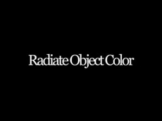 Radiate Object Color